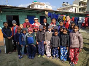 @ Representative of Love & Support Foundation USA and Nepal with Chairman CWEAF-Nepal Chairman Ms. Sweta KC.